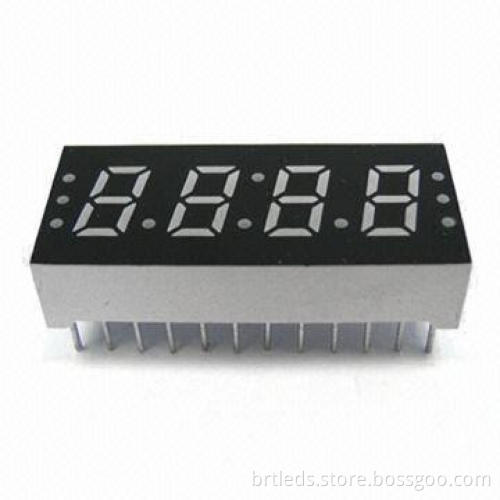 LED Display with Solid State Reliability, and Continuous Uniform Segments